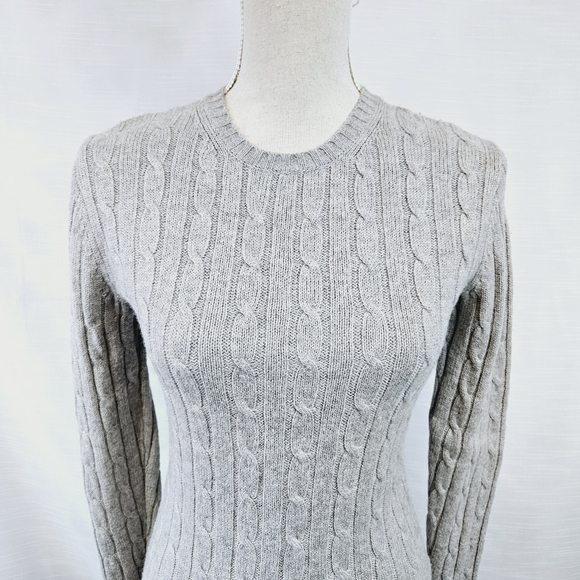 Vineyard Vines Plaited Cashmere Coral Lane Sweater X-small - Picture 5 of 12